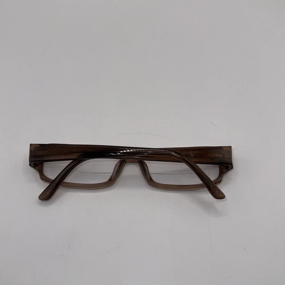 Fendi F850R 256 Translucent Brown Eyeglasses 51-14 135 5680B FRAMES ONLY